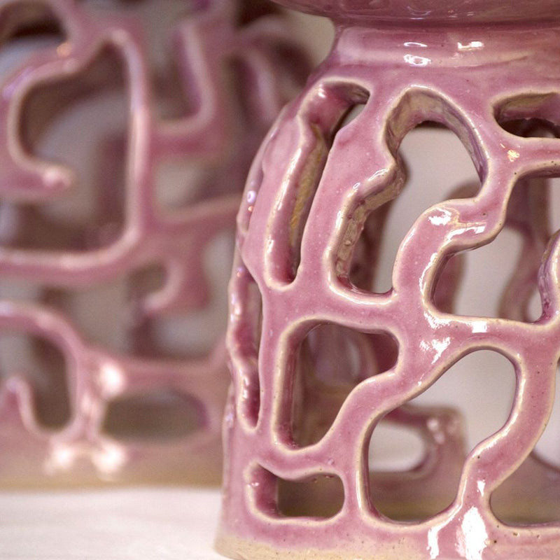 This handcrafted candle holder will transform any space, making it a meaningful addition to your home or sacred space. 