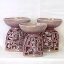 This handcrafted candle holder will transform any space, making it a meaningful addition to your home or sacred space. 