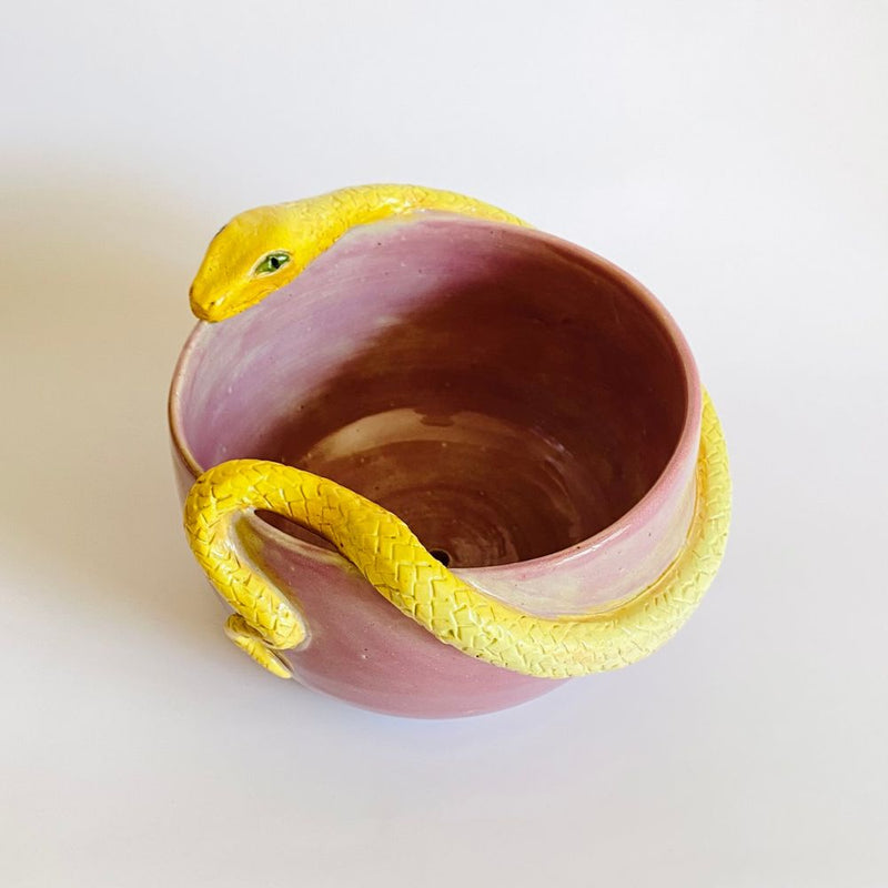 Handcrafted Stoneware Planter