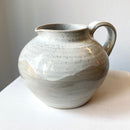 White glazed jug. Perfect for serving a special beverage or juice.