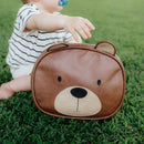 Cuddly, calm, and always ready for snacks — that’s Benny the Bear!
This classic brown leather backpack is perfect for cozy adventures and everyday outings. 
