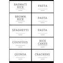 Pantry Stickers for elevating your storage space and make it more efficient. 