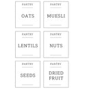 Pantry Stickers for elevating your storage space and make it more efficient. 