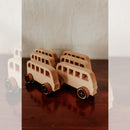 Meet Bertha, our charming Retro VW Van, handcrafted from premium beech wood and detailed with black wire birch ply wheels. Perfect for little ones who love adventure and exploration!