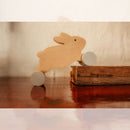 Bunny: Hop into fun with our charming wooden bunny, designed to delight kids of all ages.