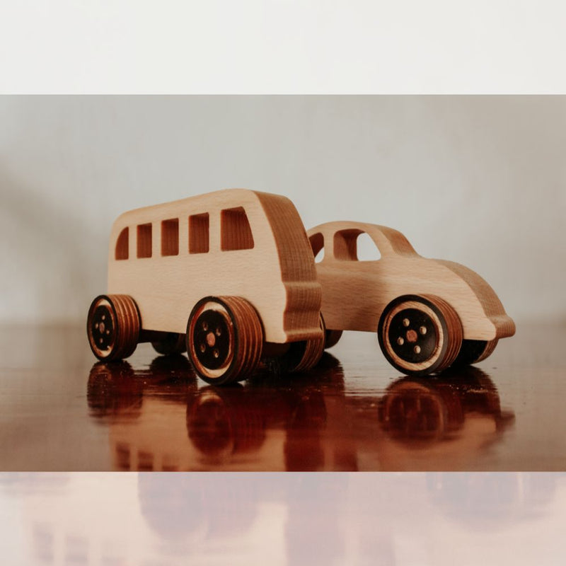 Get ready to cruise with our Retro VW Beetle, handcrafted from premium beech wood and detailed with black wire birch ply wheels. A nostalgic toy that sparks imagination and creativity!
Meet Bertha, our charming Retro VW Van, handcrafted from premium beech wood and detailed with black wire birch ply wheels. Perfect for little ones who love adventure and exploration!