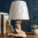 I turned to stone. It’s the ultimate medium of time. By combining traditional masonry techniques with modern lighting, I started crafting pieces that aren't just lamps, but "functional fossils."