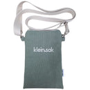 klein.sak Crossbody Bag

Handcrafted in South Africa, the klein.sak is the perfect everyday companion. Its sleek design comfortably holds your phone and something small. Made from durable, lightweight materials to keep up with your busy day.

✔️Locally made with attention to detail
✔️Lightweight yet durable for everyday use

material:
capri outer with strap x 1 
dimensions: 23cm x 15cm