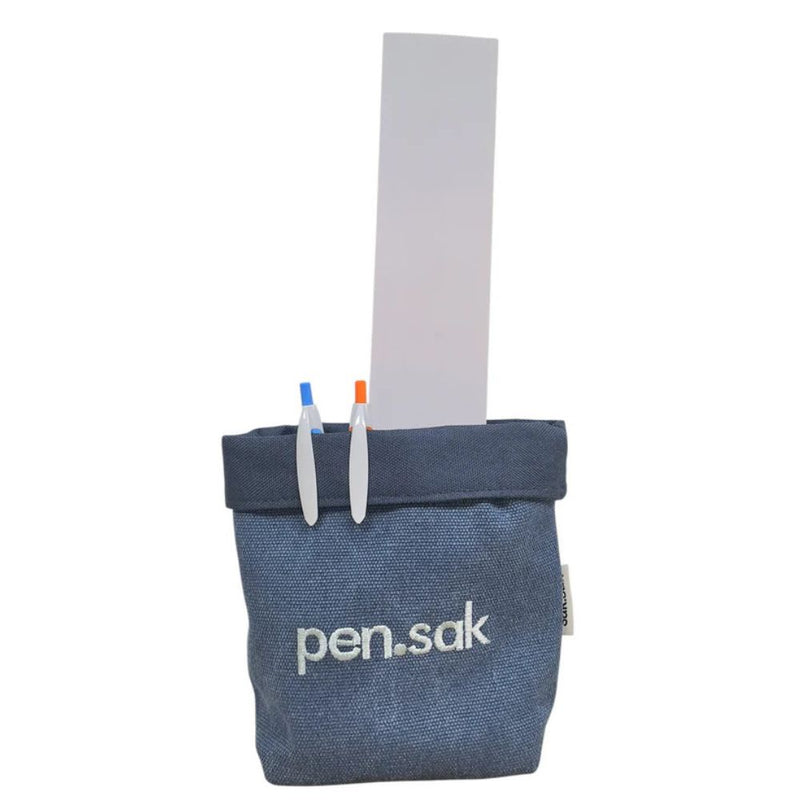 Perfect Bag for your pens. material: capri outer and pvc inner material inner, 
dimensions: 16cm x 15cm x 8cm