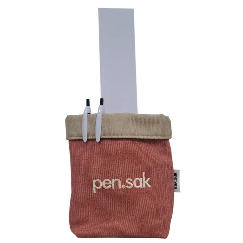 Perfect Bag for your pens. material: capri outer and pvc inner material inner, 
dimensions: 16cm x 15cm x 8cm