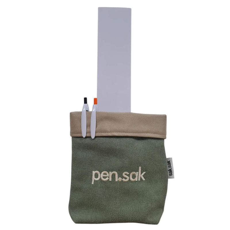 Perfect Bag for your pens. material: capri outer and pvc inner material inner, 
dimensions: 16cm x 15cm x 8cm