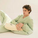 Take a little T-Shirt luxury everywhere you go!

Made using only the finest luxury down and with a washable cover, our travel pillow is the perfect ‘take everywhere’ travel accessory!