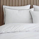 Piped 100% Cotton Duvet Cover Set