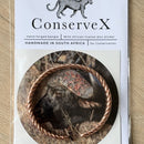 Big 5 Buffalo Cuff - Hand-forged Copper Cuff/Bangle from snare wire - Anti-poaching mission