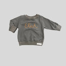 Kids 100% Cotton Custom Name Embroidery Sweater