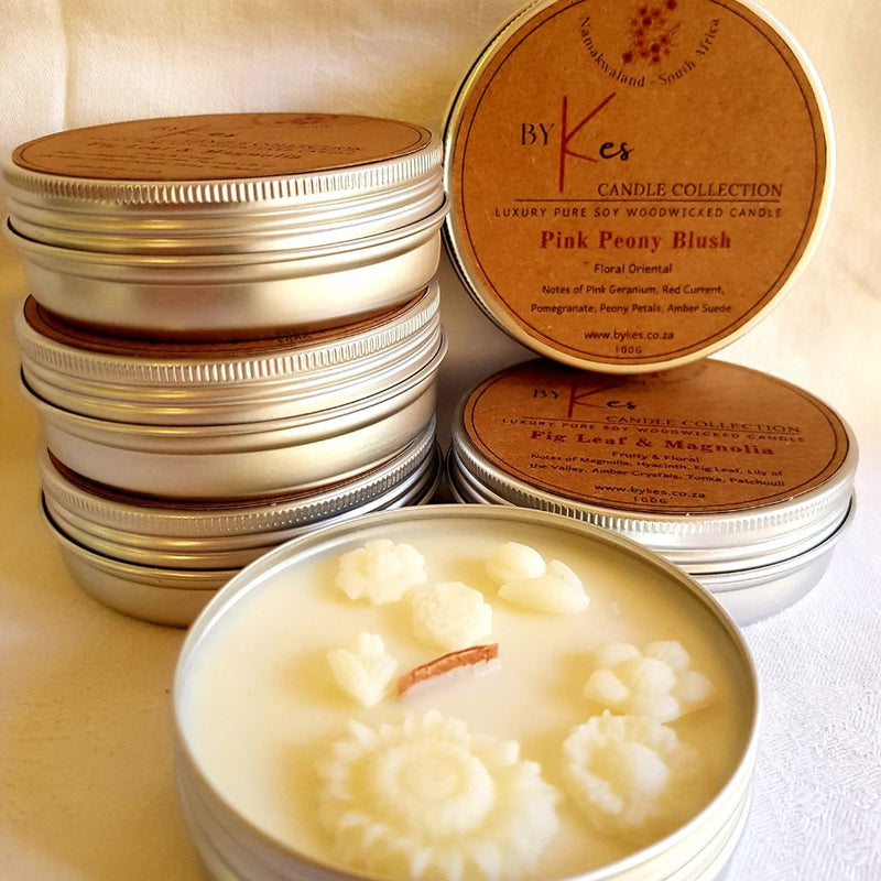 Pure Soy Tin Candles
Our cosy travel tin candles are made from pure soy wax, fragranced with the finest oils and gently hand-poured in small batches.