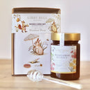 A set of 12 exquisite watercolor prints by Libby, each on its own greeting card, accompanied each by their common and Latin names 