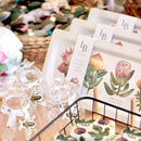 New Protea trays made from 12 layers of compressed materials with a melamine coating and is 100% dishwasher safe!