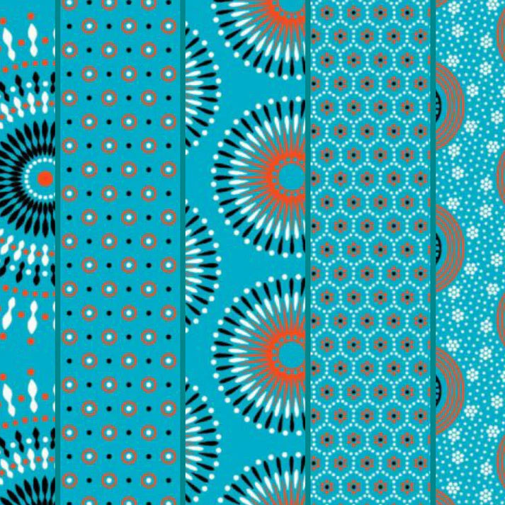 Shweshwe Kids Bummies Shorts