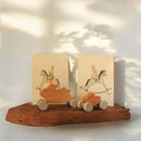 Bunny: Hop into fun with our charming wooden bunny, designed to delight kids of all ages.