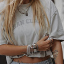 Traditional handmade silver-look bendable (not stretchable) Venda bangles made of Aluminium from South Africa.
Pack of 10 bangles