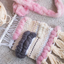 Jislaaik Online Shop Asandé Pink and Grey Weaving