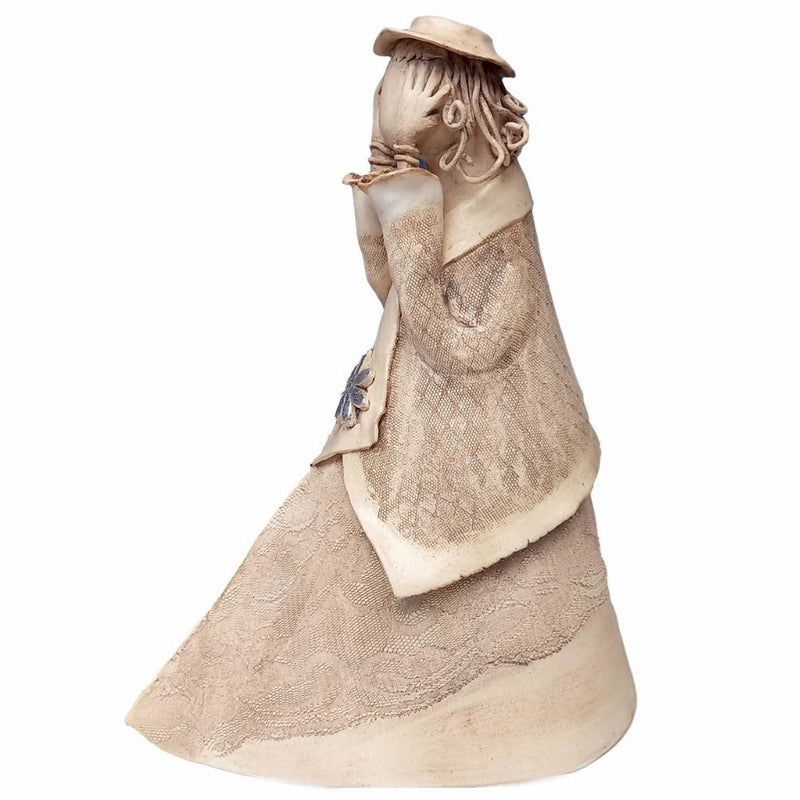 Jislaaik Online Shop Earth's Clay Girl With The Hat sculpture-4