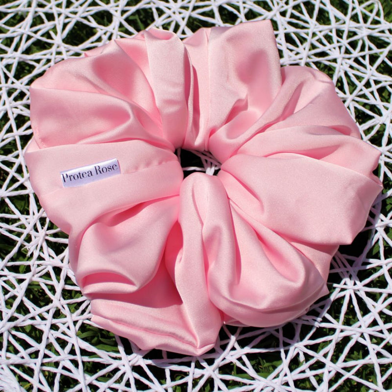 Jislaaik Online Shop - Protea Rose - Hair Scrunchie - Camelia Soft Pink