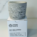 Jislaaik Online Shop - Stone Sloth - Citronella and Vanilla Grey Vessel-4