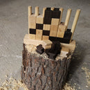 Jislaaik Online Shop Stumped Wooden Toys & Accessories Product Image Four-in-a-row Game(1)