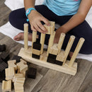 Jislaaik Online Shop Stumped Wooden Toys & Accessories Product Image Four-in-a-row Game(2)