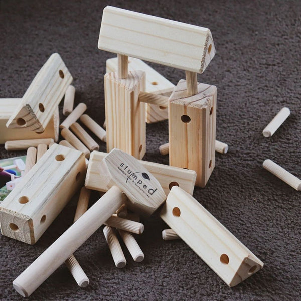 Jislaaik Online Shop Stumped Wooden Toys & Accessories - Tri-Knock This - Starter Set-3