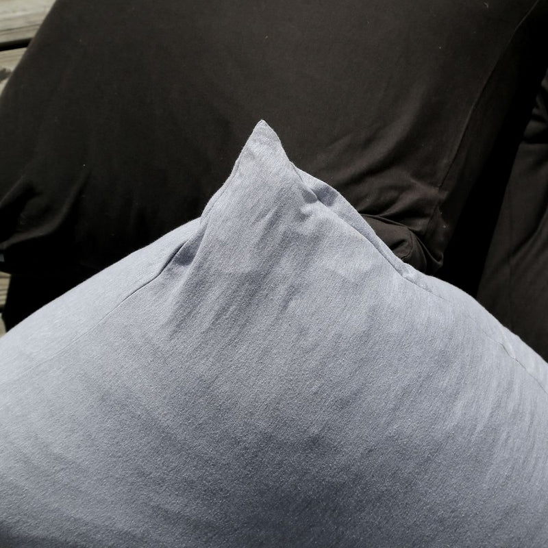 Jislaaik Online Shop T-shirt Bed co Soft Grey Duvet Cover Set (3)