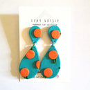 Jislaaik Online Shop The Hustling Homemaker Oranges Clay Earrings