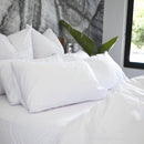 Jislaaik Online Shop The T-Shirt Bed Co Duvet Cover Set Scandinavian White-3
