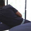 Jislaaik Online Shop -The T-Shirt Bed Co - Navy Duvet Cover Set-2