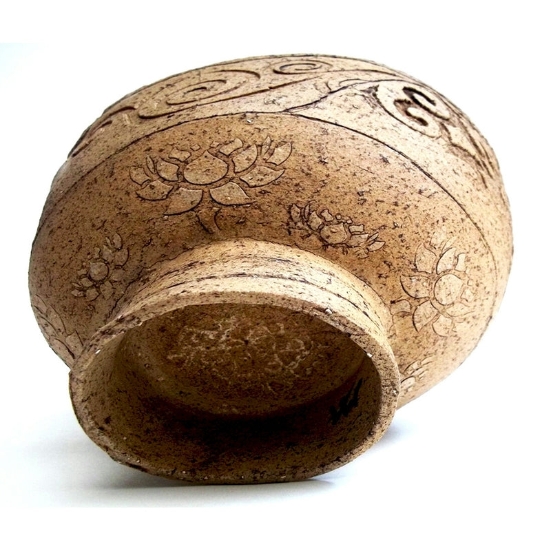 Jislaaik Online Shop_Earth's Clay_Ceramic Stoneware Coiled Pot 2