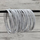 Plain Silver Venda Bangle