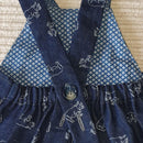 Kids Denim short Dungaree