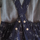 Kids Denim short Dungaree