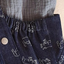 Kids Denim short Dungaree