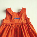 Shweshwe Girls Racer-back Dress