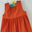 Shweshwe Girls Racer-back Dress