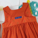 Shweshwe Girls Racer-back Dress