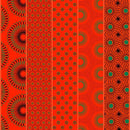 Shweshwe Girls Racer-back Dress