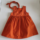 Shweshwe Girls Racer-back Dress