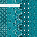 Shweshwe Girls Racer-back Dress