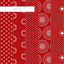 Shweshwe Kids Romper with Ruffled Sleeves