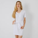 Ladies: The Gathered Mini Dress