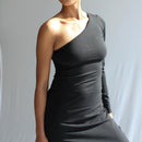 Ladies: The Off Shoulder Long Sleeve Dress